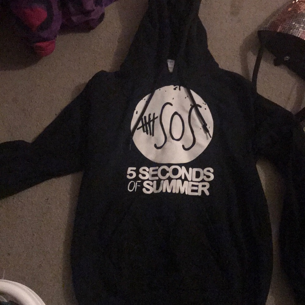 Black Five Seconds of Summer hoodie